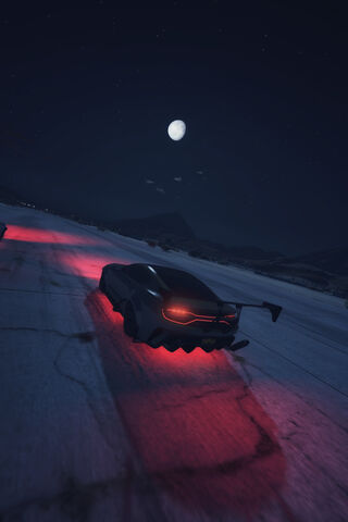 Dominator GTX: Night Racer Under the Moon 🌙🏎️