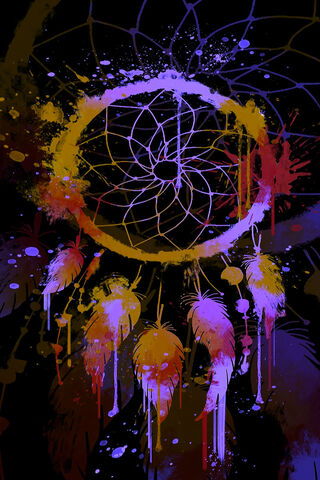 Whispers of the Night: A Dream Catcher's Embrace 🌙✨