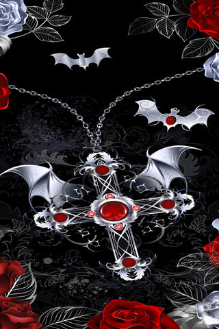 Devil Red Cross Wallpaper - Download to your mobile from PHONEKY