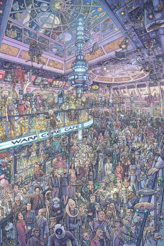 A Cosmic Gathering: The Universe of Faces