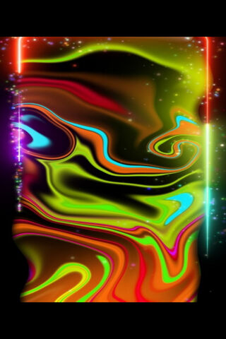 Neon Dreams: A Dance of Light