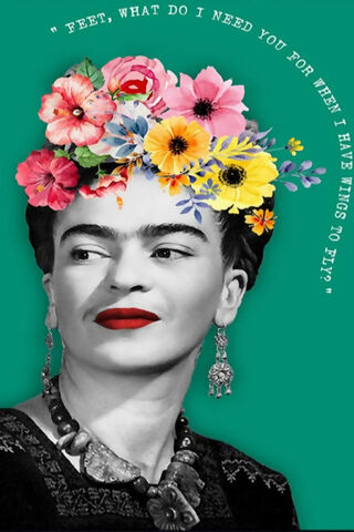 Frida's Flight: Embracing Freedom and Identity 🌺🦋