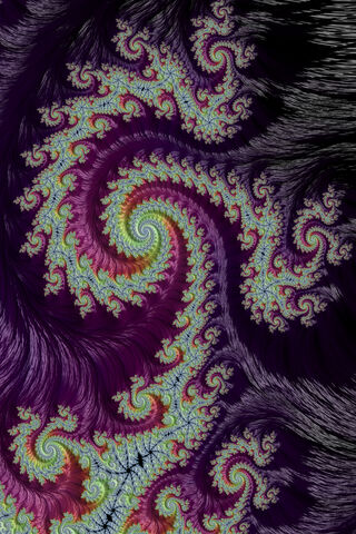 Cosmic Dance of Fractal Swirls 🌌✨