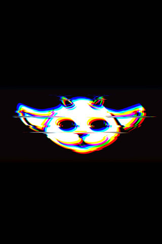 Glitchy Whiskers: The Digital Cat