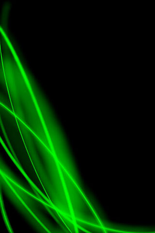 Luminous Green Waves 🌌✨