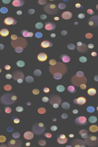 Whispers of Light: A Gray Bokeh Dream