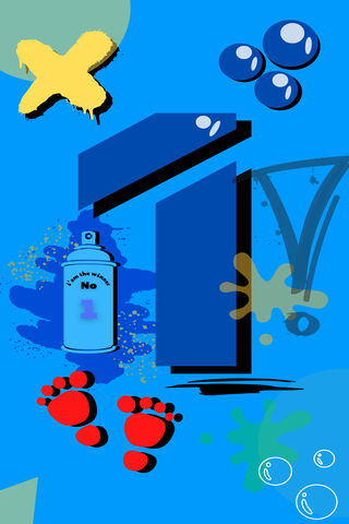 Urban Vibes: The Art of Number One 🎨✨