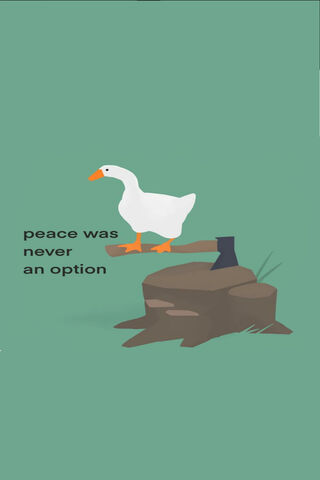 The Resolute Goose: A Stand for Peace 🦢✊