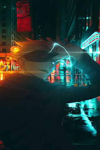 Mystical Guardian of the Night 🌌✨