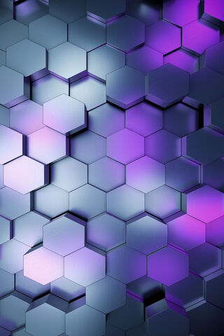 Hexagonal Harmony: A Dance of Light and Shape ✨🔷