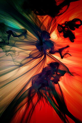 Whispers of Humo: A Dance of Color and Smoke