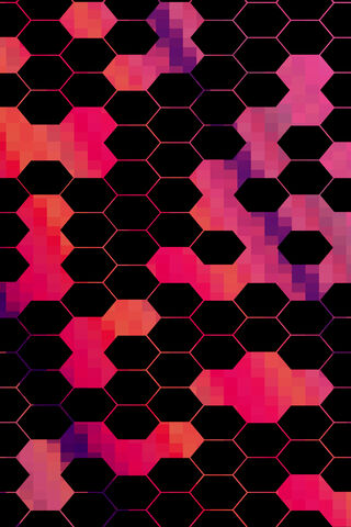 Vibrant Hexagons: A Honeycomb Dream