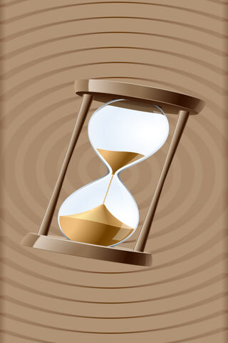 Time's Whirl: The Hourglass Spiral