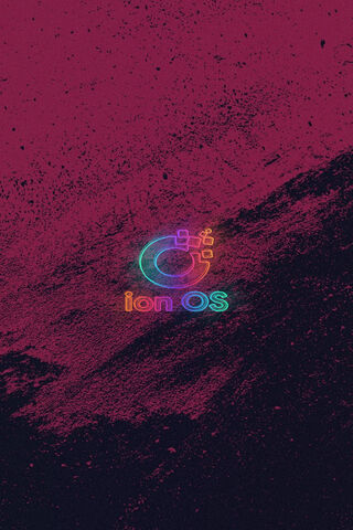 Vibrant Waves of Ios Ion Abstrak 🌌✨