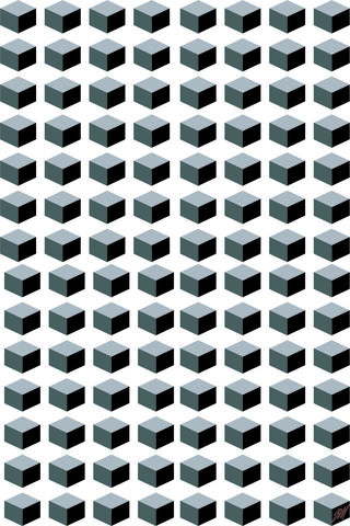 3D Illusions: The Isometric Cube Pattern