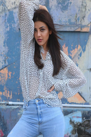 Kajal Agarwal: A Fashion Icon in Polka Dots