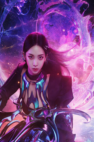 Karina: Cosmic Elegance 🌌✨