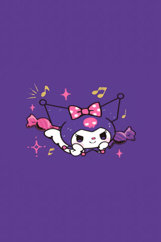 Kuromi's Mischievous Melody 🎶✨