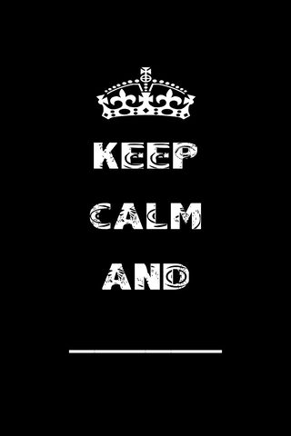 Keep Calm & Carry On! 🕊️