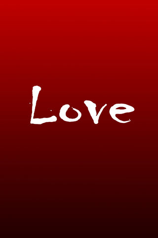 Love Red Black Fade