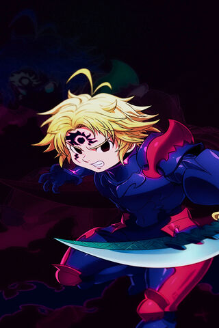 Meliodas: The Fearless Warrior ⚔️✨