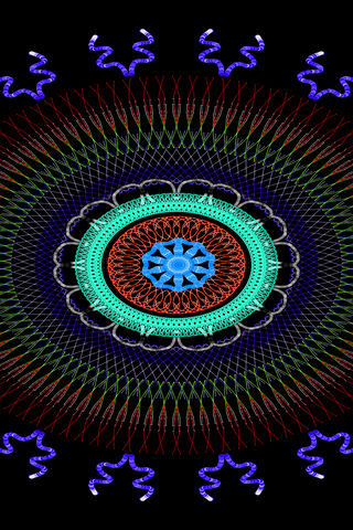 Vibrant Harmony: The Mandala of Balance 🌈✨