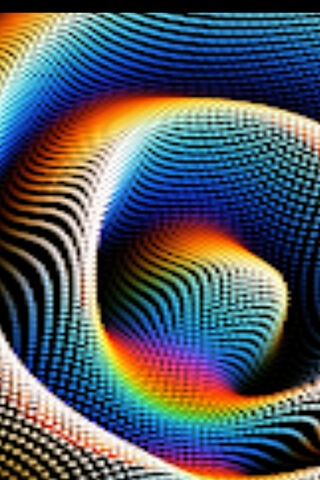 Cosmic Waves: A Journey Through Moonscape 🌌✨