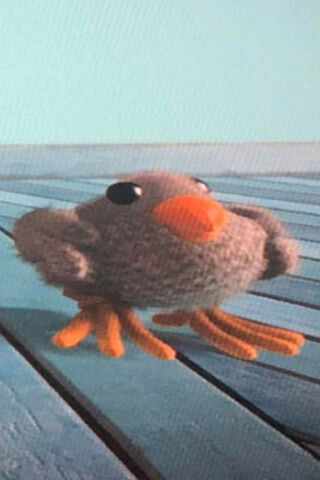 Adorable Yarn Bird Takes Flight! 🐦✨