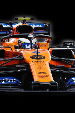 Speed Demon: The McLaren MCL34 in Action! 🏎️💨