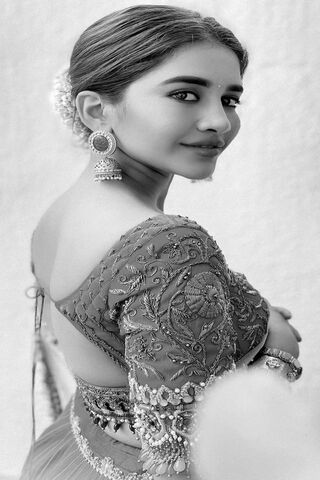 Elegance in Monochrome: The Charm of Nabha Natesh