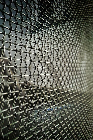 Intricate Patterns of a Metal Net