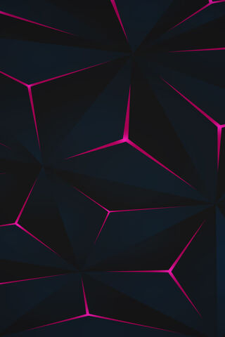 Pink Polygonal