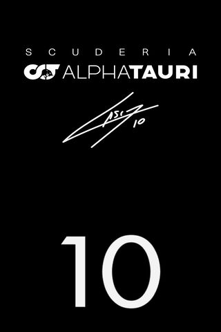 Pierre Gasly: The Number 10 of AlphaTauri 🏎️✨