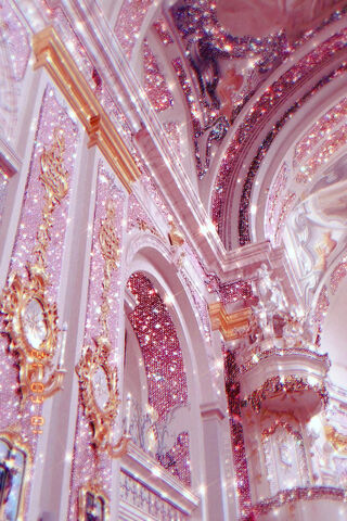 Sparkling Elegance: A Glimpse into Pink Glitter Paradise ✨💖