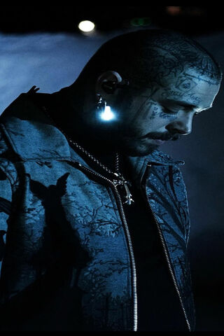 Melodies in Shadows: The Art of Post Malone 🎤✨