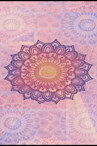 Blossoming Serenity: The Pink Mandala