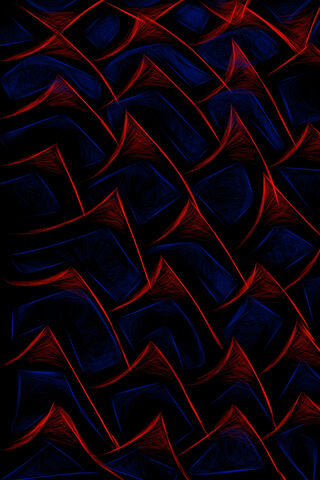 Crimson Waves in Midnight