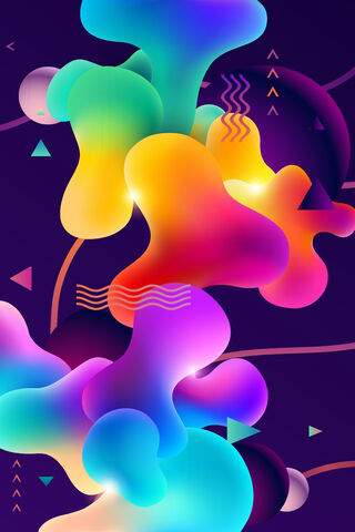 Colorful Whirls of Joy: Rainbow Slime Delight 🌈✨