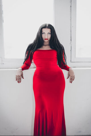 Crimson Elegance: A Bold Statement