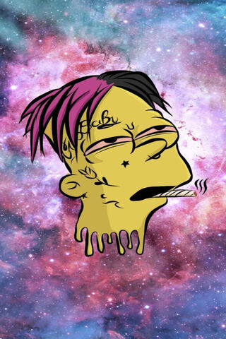 Galactic Tribute to Lil Peep 🌌✨