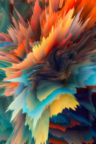 Splash of Colors: A Vibrant Explosion