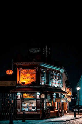 Nighttime Charm: The Enchanted Shop