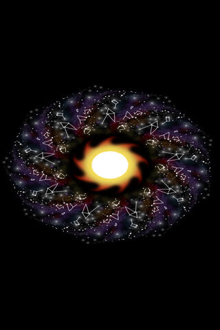 Celestial Symphony: A Starry Day