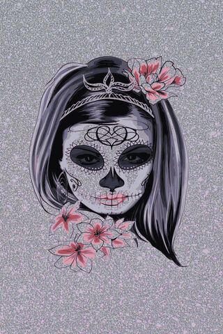 Sparkling Elegance: A Day of the Dead Tribute ✨💀
