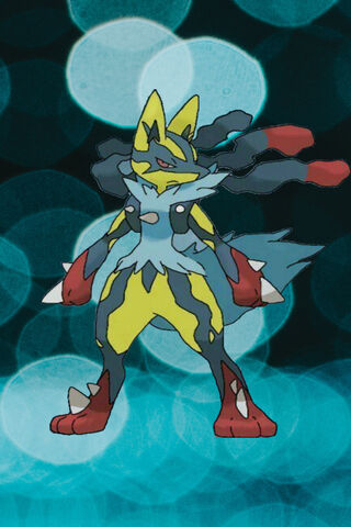 Shiny Mega Lucario