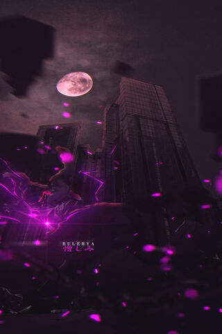 Epic Clash: Sukuna vs. Gojo Under the Moon 🌙⚔️