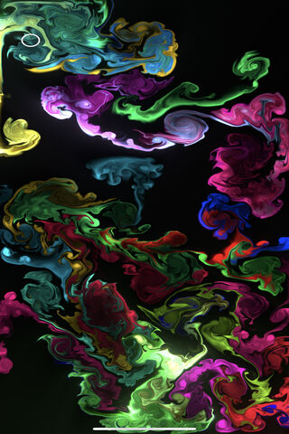 Whimsical Smoke Dance 🌈💨