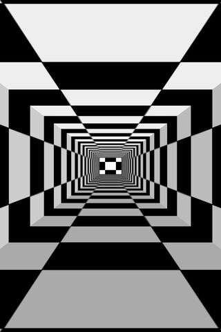 Endless Depths: The Illusion of Square Tunnel 33
