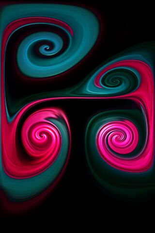 Whirling Colors: A Dance of Swirls 🌈✨