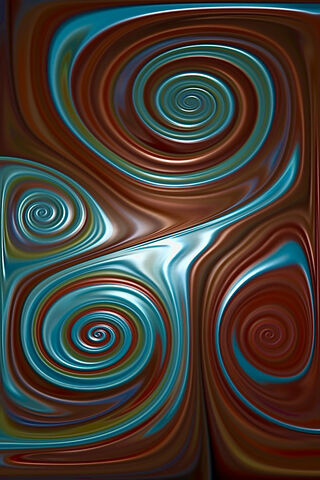 Whirling Wonders: A Dance of Colors